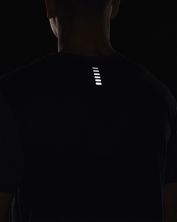 Men's UA Streaker Topographic T-Shirt, Black, pdpMainDesktop image number 3